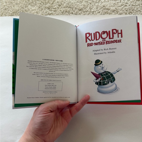 Kohl's RudolphChildren's Book - Picture 3 of 4